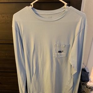 Vineyard Vines Blue Long Sleeve Men’s Texas